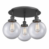 Canton 3 Light 19.75 Inch Wide Flush Mount by Innovations - 916-3C-G20-8
