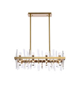 Serena 16 Light Mini Chandelier by Elegant - 2200G30