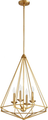 Bennett 4 Light Large Pendant by Quorum - 8311-4