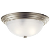 3 Light 15.25 Inch Wide Flush Mount by Kichler - 8116