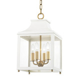 Leigh Four Light Small Pendant in Style 11.5 x 18.63 Inches by Mitzi - H259704S
