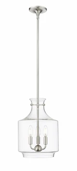 Mahannah 3 Light Pendant 15.5 Inch Tall and 11 Inch Wide by Millennium - 22803