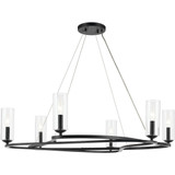 Harpin 6 Light Medium Chandelier 8.5 Inch Tall X 37.75 Inch Wide by Kichler - 52771