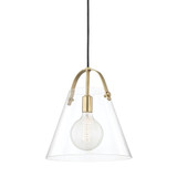 Karin 1 Light Medium Pendant by Mitzi - H162701L