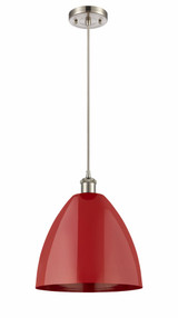 Ballston Cone 1 Light Mini Dome Pendant 12 Inch Wide by Innovations - 516-1P-12-12D