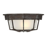Exterior Collections 1 Light 5 Inch Wide Outdoor Flush Mount by Savoy House - 5-2066