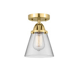 Cone 1 Light Semi Flush Mount 9.25 Inch and 6.25 Inch Wide by Innovations - 288-1C-G6