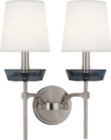 Cristallo 2 Light Wall Sconce 18 Inch and 14.75 Inch Wide by Robert Abbey - 609_P
