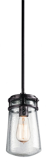 Lyndon 1 Light Outdoor Mini Pendant by Kichler - 49447