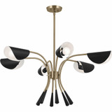 Arcus 6 Light Oversized Chandelier by Kichler - 52559