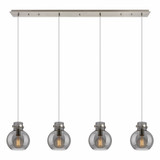 Newton Sphere 4 Light Oversized Linear Pendant by Innovations - 124-410-1PS-G410-8