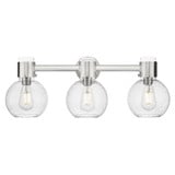 Lawton Sphere 3 Light Bath Vanity 24 Inch X 9.63 Inch Tall by Innovations - 464-3W-G464B-7