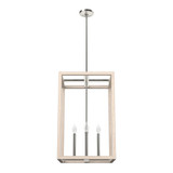 Squire Manor 4 Light Large Pendant 28 Inch Tall by Hunter Fans - SQMP4