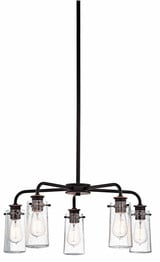 Braelyn 5 Light Medium Chandelier by Kichler - 43058