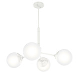Hepburn 4 Light Large Chandelier by Hunter - 19016