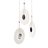 Meclisse LED Metal Pendant 9 Inch Tall by Sonneman - 3113E