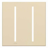 Grafik T 4.8 Inch 2 Gang Wallplate by Lutron - LWT-GG-4