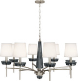 Cristallo 8 Light Chandelier 23.25 Inch Tall X 41 Inch Wide by Robert Abbey - 625_P