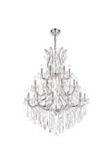 Maria Theresa 28 Light Oversized Chandelier by Elegant 2800D38 - 2800D38