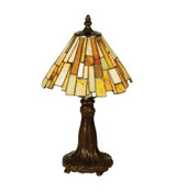 Delta Jadestone 13 Inch H Delta Jadestone Mini Lamp by Meyda Tiffany - 6976-JMP