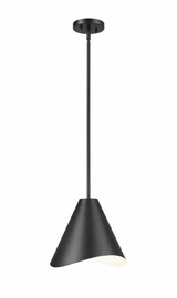 Aria 1 Light Pendant 11 Inch Tall and 12 Inch Wide By Z-Lite - 1952P12