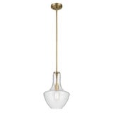 Everly 1 Light Small Pendant 15.25 Inch Tall by Kichler - 42141
