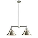 Briarcliff 2 Light Stem Adjustable Island 10X21 Inch Wide by Innovations - 209-M10