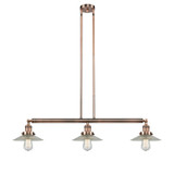 Halophane 3 Light Stem Adjustable Island 8 and 41 Inch Wide by Innovations - 213-G1