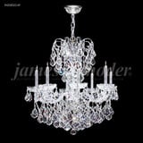Vienna 8 Light Medium Crystal Chandelier by James Moder - 94208-VIENA