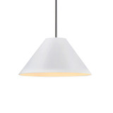 Radiance Avola 1 Light Stem Pendant 7.25 X 15 Inch Wide by Justice Design - CER-6645-RIGID