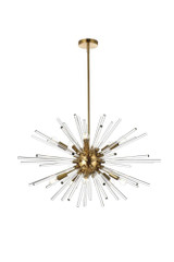 Sienna 10 Light Oversized Pendant 32 Inch Wide by Elegant - 2502D32