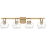 Celina 4 Light Bath Vanity 8.25 Inch Tall and 32 Inch Wide by Quoizel - CIA8632