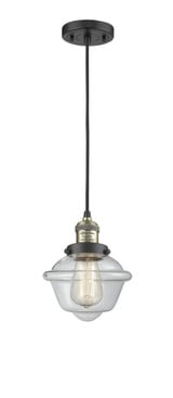 Oxford 1 Light Cord Hung Small Pendant by Innovations - 201C-G53