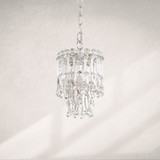 Triandra 1 Light Small Crystal Pendant by Schonbek - LR1006N