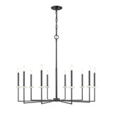Gaultier 10 Light Chandelier 45.25 Inch Tall and 44.75 Inch Wide by Z Lite - 6100-10