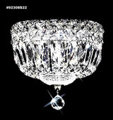 Prestige 3 Light 8 Inch Wide Flush Mount by James Moder - 92308