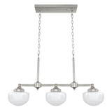 Saddle Creek 3 Light Large Linear Chandelier by Hunter SCLCH3 - SCLCH3