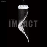 Crystal Rain 8 Light Medium Chandelier by James Moder 40405SCRCH - 40405SCRCH