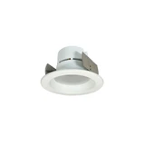 NOXTW 4 Series 12.5W LED 4 Inch Onyx White Retrofit Reflector by Nora - NOXTW-4