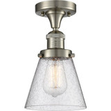 Cone 1 Light Semi Flush Mount 9 Inch Tall and 6.5 Inch Wide by Innovations - 517-1CH-G6