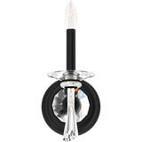 Savannah 1 Light Candle Style Crystal Wall Sconce by Schonbek - CF1001N
