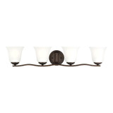 Emmons 4 Light Vanity Light by Generation - 4439004