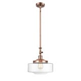 Bridgeton 100W 1 LED Adjustable Mini Pendant 11.88 X 12 by Innovations - 206-G69-12-LED