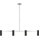 Zentro 4 Light Linear Chandelier 48 Inch Wide by Generation - GLC2074