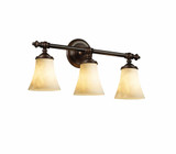 Clouds Tradition 3 Light Vanity Light by Justice Design - CLD-8523-20