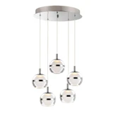 Swank 30W 5 LED Medium Pendant by ET2 - E24595
