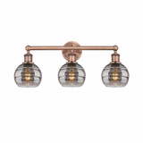Rochester 3 Light Vanity Light 23.88 Inch Wide by Innovations - 616-3W-G556-6