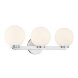 Ardeva 3 Light Bath Vanity 8 Inch Tall and 22 Inch Wide by Millennium - 97003