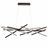 Carly 1 LED Light Oversized Chandelier by Dainolite - CAY-5562LEDHC