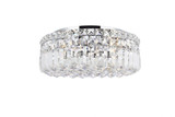 Maxime 5 Light 16 Inch Wide Flush Mount by Elegant V2030F16 - V2030F16